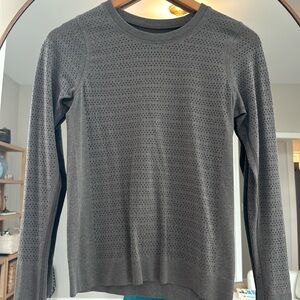 Lululemon Perforated Long Sleeve Top
